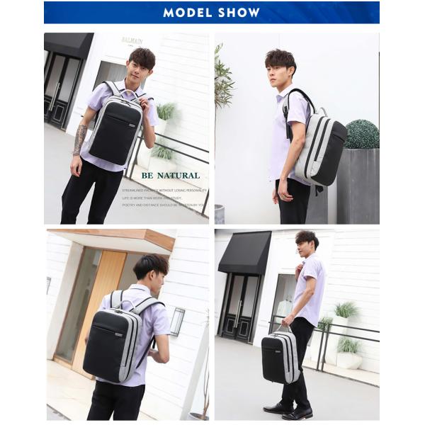 16 Litre Laptop Compartment Anti Theft School Backpack 30*12*45cm