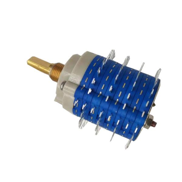 Multi разделы 38mm 24 переключателя 500V положения роторных непрерывных вращающихся
