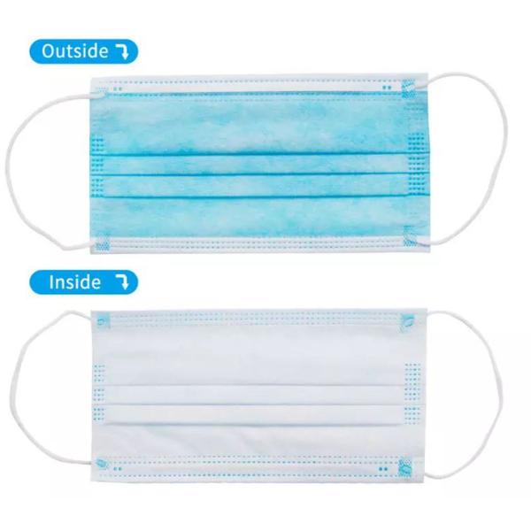 3 Ply Face Mask Surgical Disposable Adult Use Anti Virus and Germs Waterproof