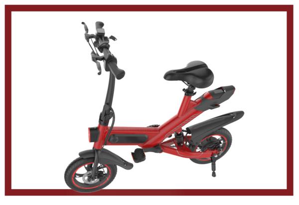 Small Foldable Electric Bicycle , 36V 350W Folding E Bike Energy Saving