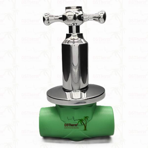 Luxury Copper-Plastic PPR Ball Valve Corrosion Resistant High Pressure Level