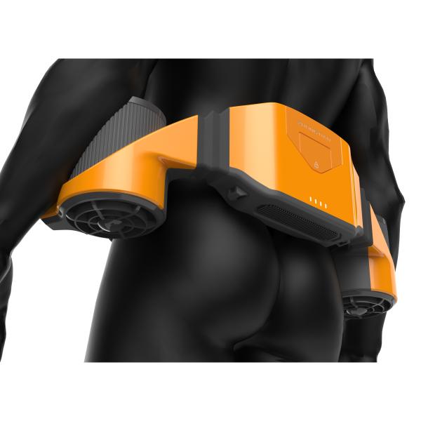 Скутер изменяемой скорости двигателя подводный ныряя с клобуком сети безопасности