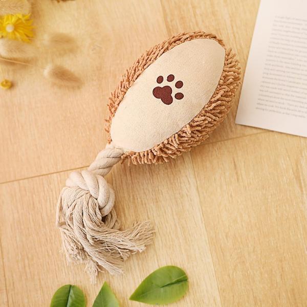 brinquedos seguros da corda do cão do animal de estimação marrom grandes para grandes cães