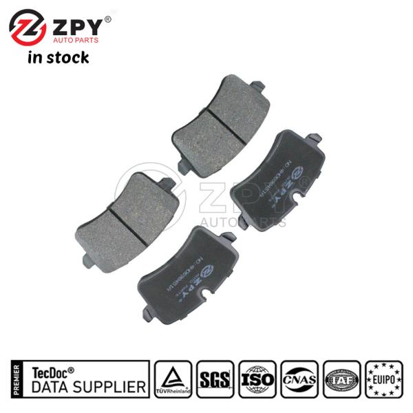 ZPY Brake Shoes with Linings for Audi A8 D4 VW Porsche 4H0698451A