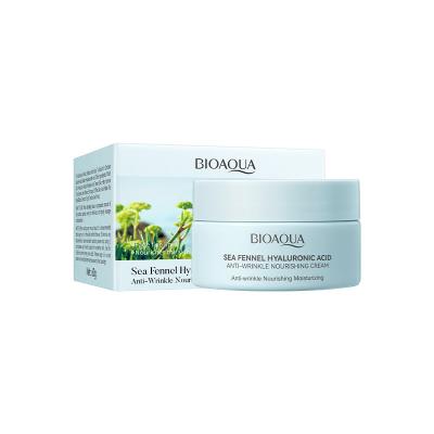 o enrugamento antienvelhecimento de iluminação de creme facial ácido hialurónico do creme hidratante 60g remove as linhas tênues reduz-se
