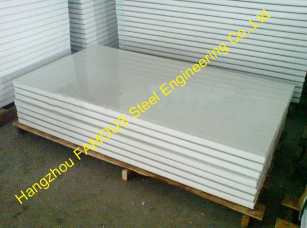 Cold Room Corrugated EPS Sandwich Metal Roofing Sheets Wall Panels