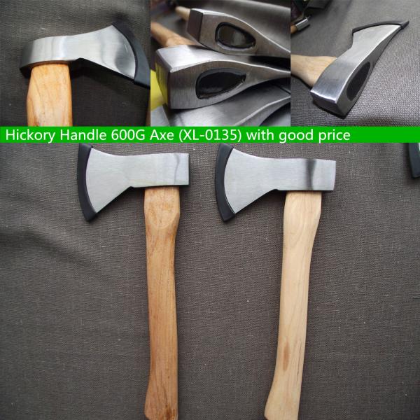 600g A613 Carbon Steel Hickory Wood Handle Hand Working Hatchet in Hand Tools (XL-0135)