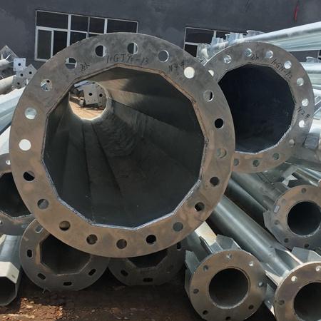 Wholesale  Manufacturers 220kv Transmission Line Electric Power Tubular Tower