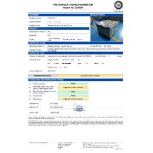 Qingdao Huading Industry Co., Ltd. Certifications