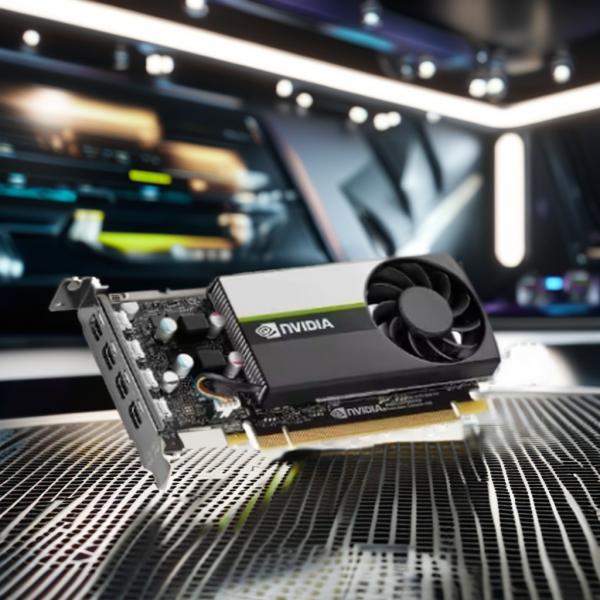 T1000 4GB / 8GB GDDR6 Tarjeta gráfica Fener Cooler DP Interfaz de salida portátil escritorio Estación de trabajo Juegos servidor Video 2GB