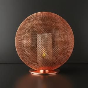 Art de la maille métallique de cuivre tissé simple pour la décoration de la