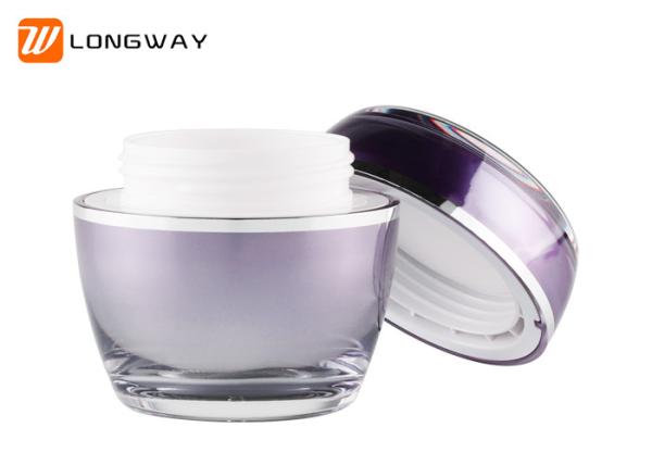 30g 50g Cosmetic Packaging Plastic Acrylic Jar Cream Jar Square Jar