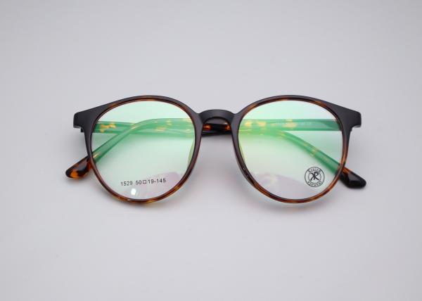 Tr90 Eyeglass Frames Plastic Frame Metal Legs  For Men And Women