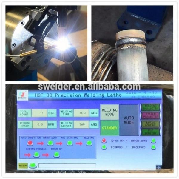Double Circumferential Welder Automatic PLC Control Butt Welding Machine