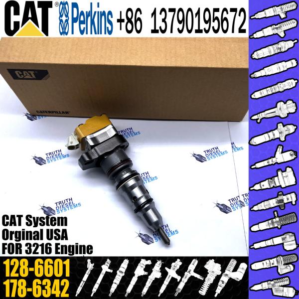 Injecteur de carburant du moteur de la pelle 10r-0782 178-6342 3216 Injecteur de carburant 1286601 128-6601