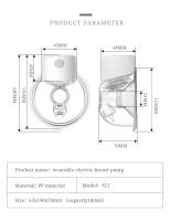 Wireless Medical Breast Pump Technology Hands Free Electric Breast Pump For Busy Moms