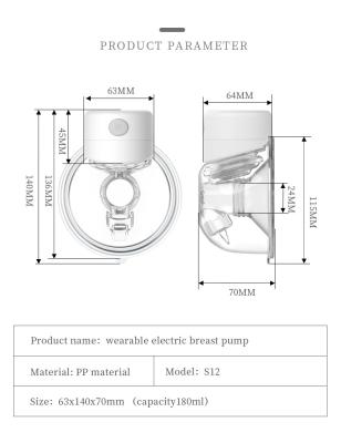 Wireless Medical Breast Pump Technology Hands Free Electric Breast Pump For Busy Moms