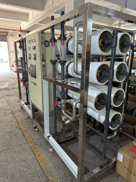 Salty Water Treatment Brackish Water RO System with 15m3/hour Capacity and 50-75% Recovery Rate