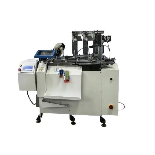 Automatic Three-Tag Stringing Machine / Automatic Tag Threading Machine Designed to Minimize Thread Breakage and Machine Downtime for Continuous Production Flow