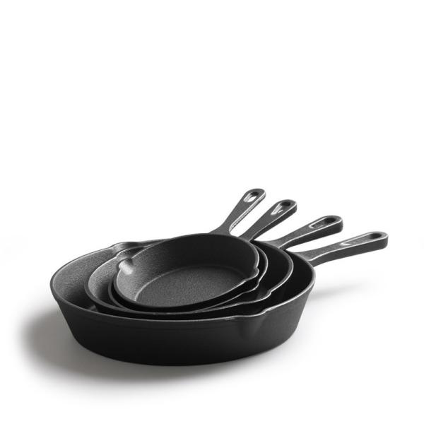 Non-Stick Cast Iron Frying Pan Skillet for Hotel Restaurant Home CLASSIC Design Style
