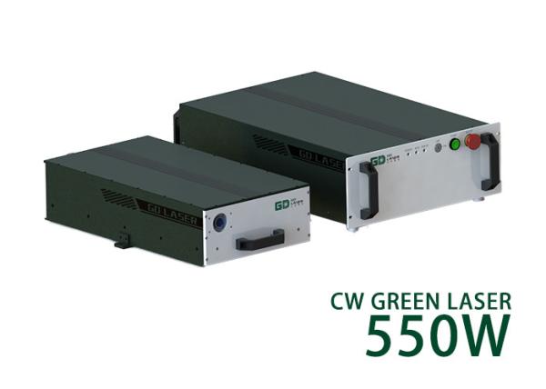 Nanosecond continuous wave fiber laser 550W Single Mode