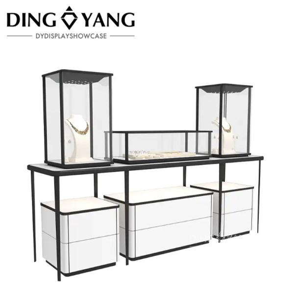 12В стекло высокого класса роскошные ювелирные витрины с низким расходом энергии