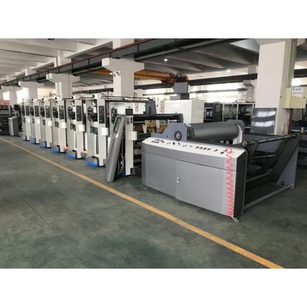 150 m/min Velocidade de impressão FM-B1020 Wide Web Flexographic Printing Machine para impressão