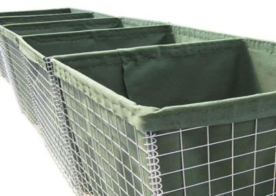Hot Dipped Galvanized Hesco Defensive Barriers 250g/M2-600g/M2 With Geotextile