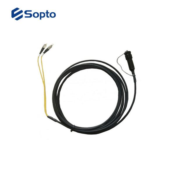 Standard Size CPRI Fiber Optic Patch Cords For Duplex LC Connectors