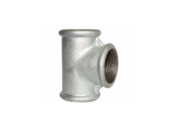 Eco Friendly Reducing Tee Pipe Fitting  , 223 Black Iron Side Outlet Tee For Steam Pipe
