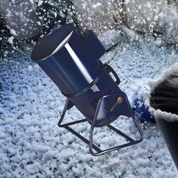 Outside / Indoor Special Effects Machines , Manual Control Artificial Snow Machine