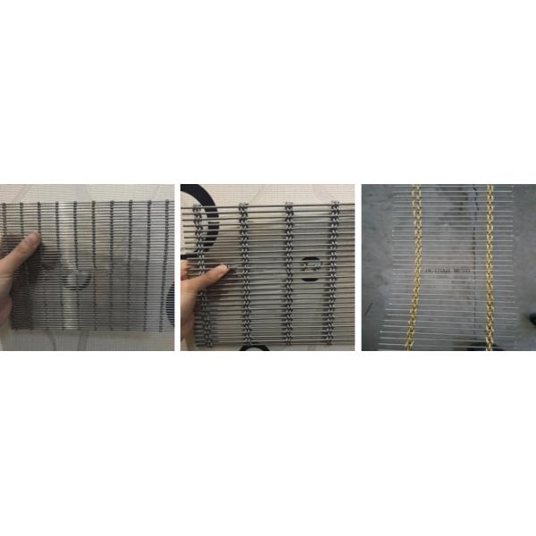 Медная архитектурноакустическая ячеистая сеть, экран металла Веаве штанги кабеля архитектурноакустический