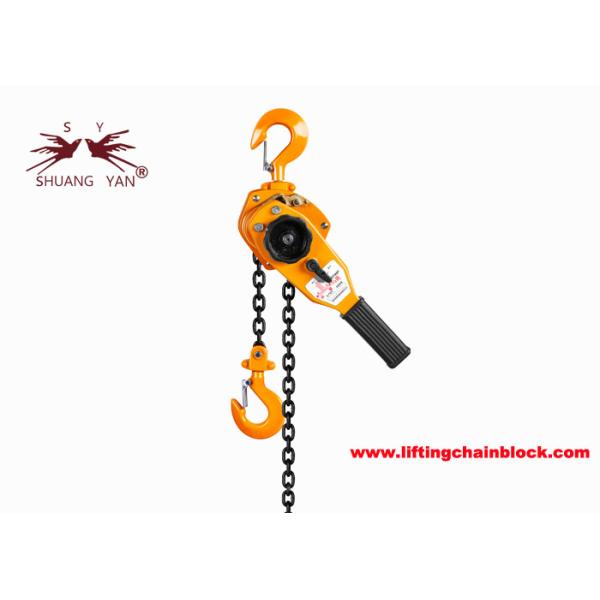3/4 Ton 750kg 1.5 Meters Lever Chain Heavy Duty Hoist for Lifting Pulling Fixing Tightening High Performance