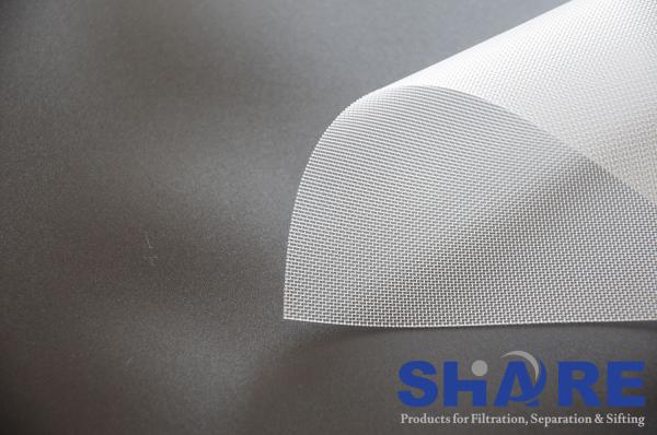 High Tenacity Polyester Printing Mesh White For Automotive Fuel / Oil Filtration