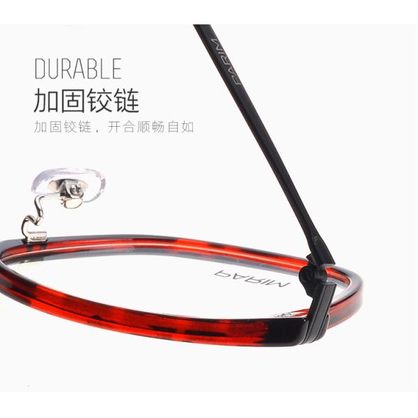 Unisex Full Parim Eyeglasses Frames Fashionable Wayfarer Plastic 54 16 146