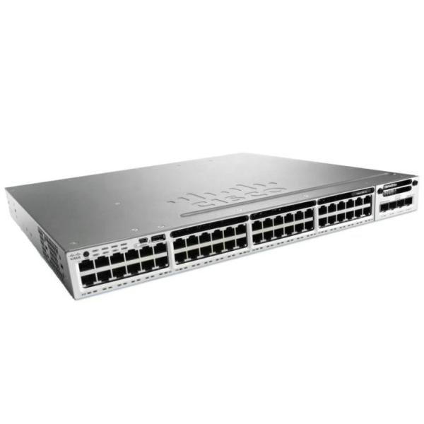 High Speed UPOE Enterprise Ethernet Switch Cisco 48 Port LAN Base Switch WS-C3850-48U-L