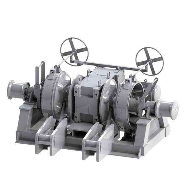 200T Hydraulic Marine Electric Winch For Pulling Lifting