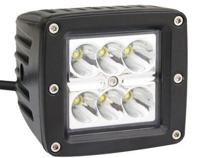 IP 67 24W Flush Mount Led Pods , ATV / SUV / UTV 1500LM Cree Led Pod Lights