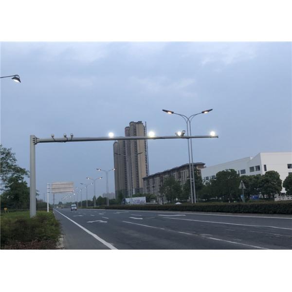 Custom Made CCTV Camera Pole Cctv Camera Light For Traffic Monitoring