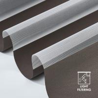 100% polyester double voile éteint écran solaire