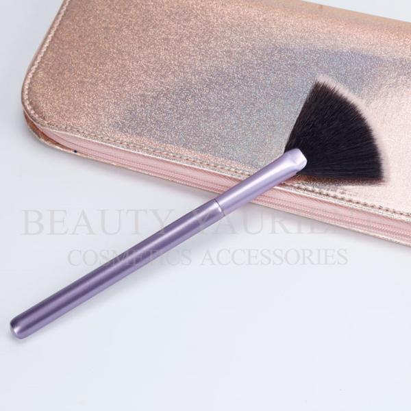 Customizable 16.7cm Fan Single Makeup Brush Cosmetic Tools To Help Sweet Duty