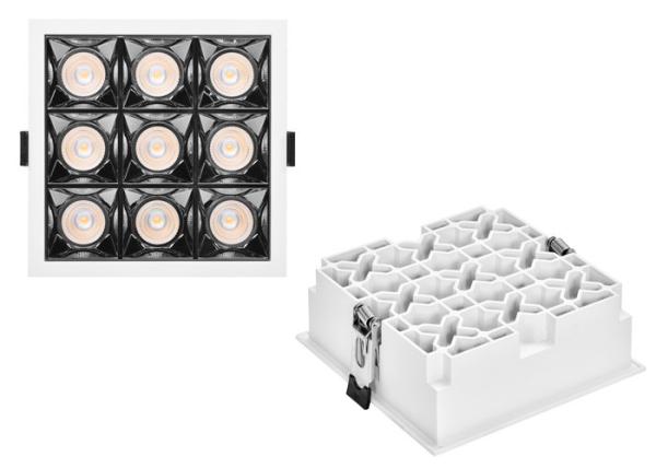 White Black 25 Watt LED Recessed Downlight 25 Watt 100 - 277VAC 50 60Hz