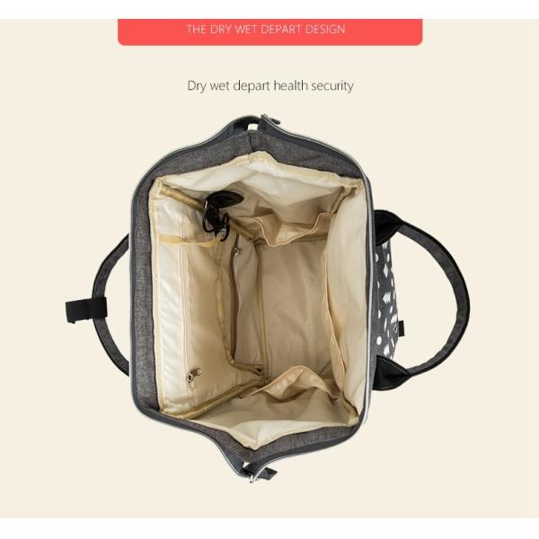 Fashion Waterproof Diaper Bags Mummy Maternity Nappy Changing Bag Large Capacity Travel Backpack drop shipping for Mom&Dad