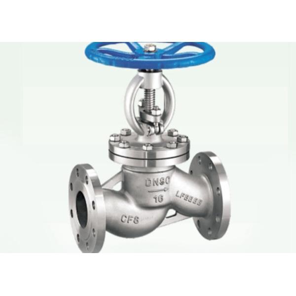 El acero de molde manual de la válvula de globo del API DN15-DN400 ensanchó derecho