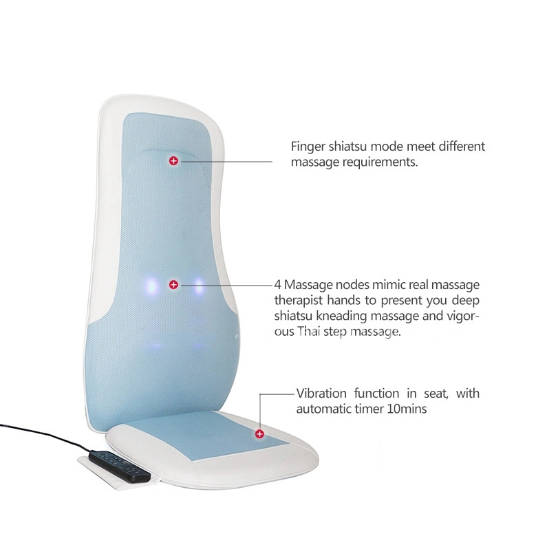 2026 Infrared Electric Shiatsu Back Massage Cushion with Heating