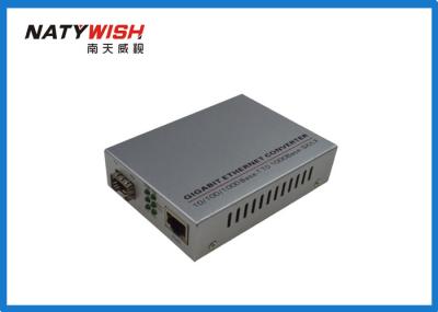 Smart Gigabit Ethernet Fiber Media Converter High Durability With Low Power Consumption
