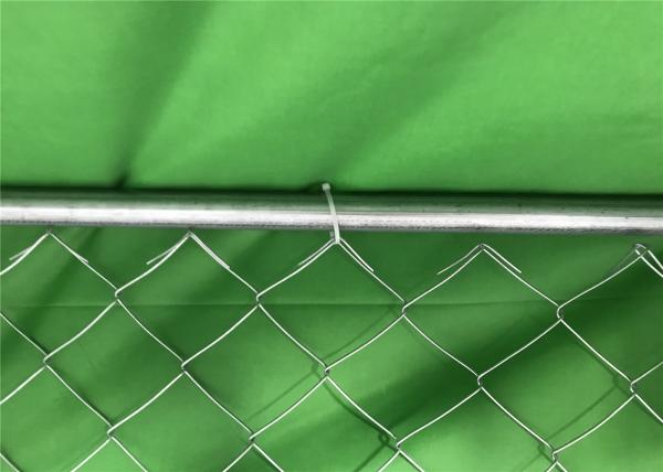 Painted Welded Wire Dog Fence / Outdoor Large Portable Dog Cage For Animals