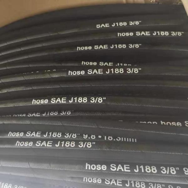 OEM Steel Wire Braided Hose Anti Impulse Sae J188 Low Pressure Hose Pipe