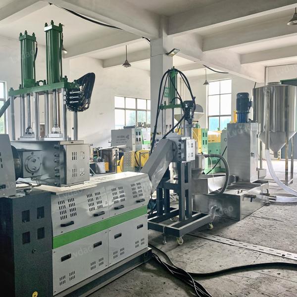 Зерна винта 38CrMoAl серии 140mm Lvdao LDK делая HDPE LDPE машины пластиковую машину pelletizing вырезывания