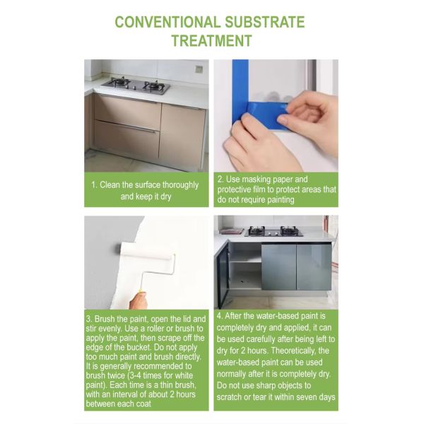 Fast Drying Renovation Repair Painting Water Based Paint Cabinet Renovation